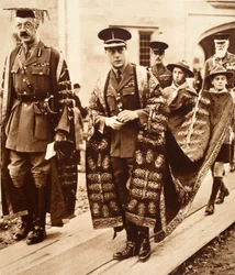 König Edward VIII. als Kanzler der Universität von Wales, Bangor, 1923